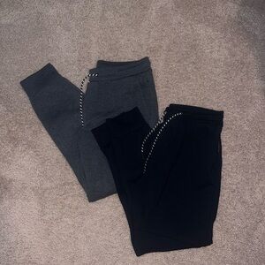 Bulk! 2 pairs of American Eagle Men’s jogger Pants. Dark grey and black